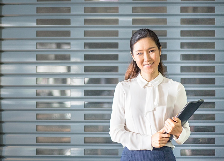 AEO Certification — professional with tablet