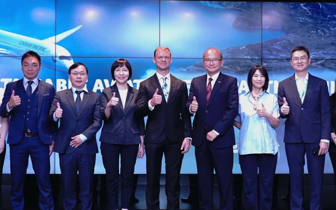 签署可持续航空燃油协议 宏碁、国泰货运和千亿国际携手减少碳排放